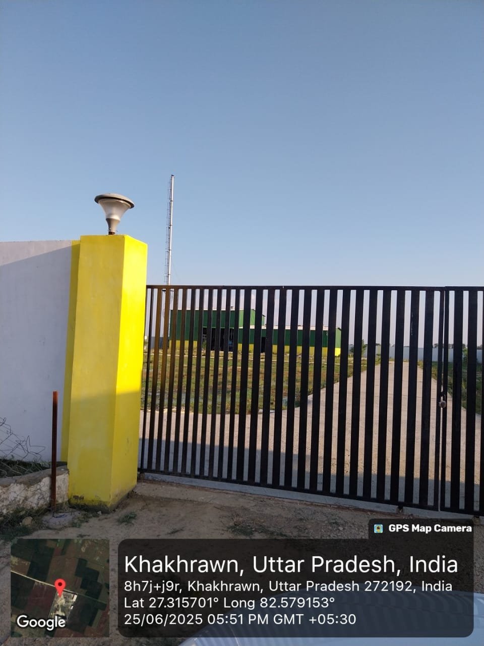 Main Facility Gate — Khakhrawn