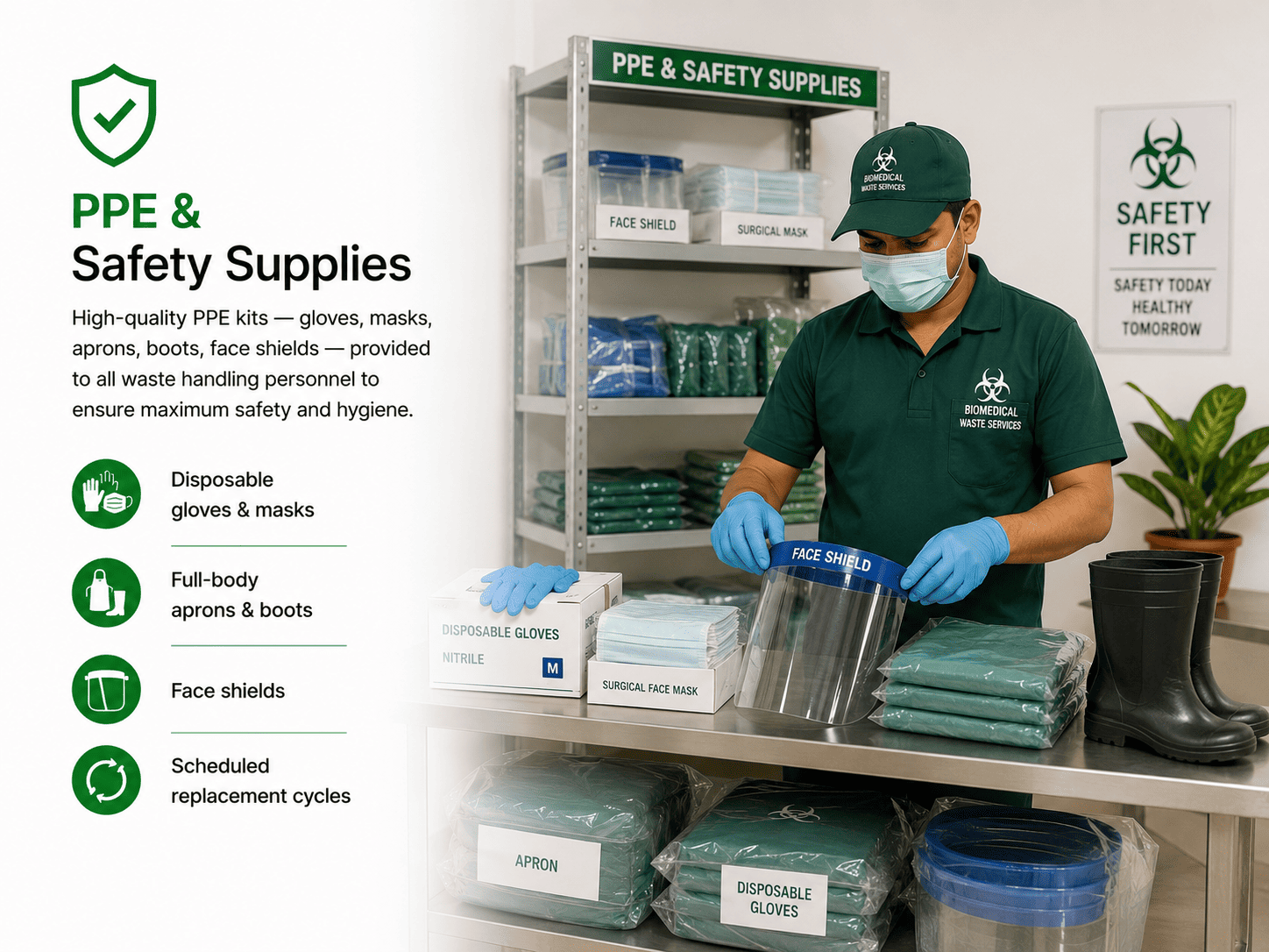 PPE & Safety Supplies — DKS Biomedical Waste